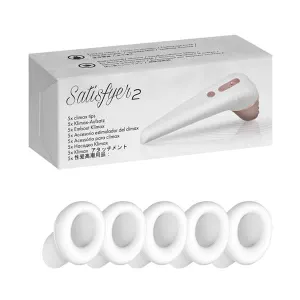 Satiyfyer 2 Climax Heads - 5 Replacement Heads for Satisfyer 2