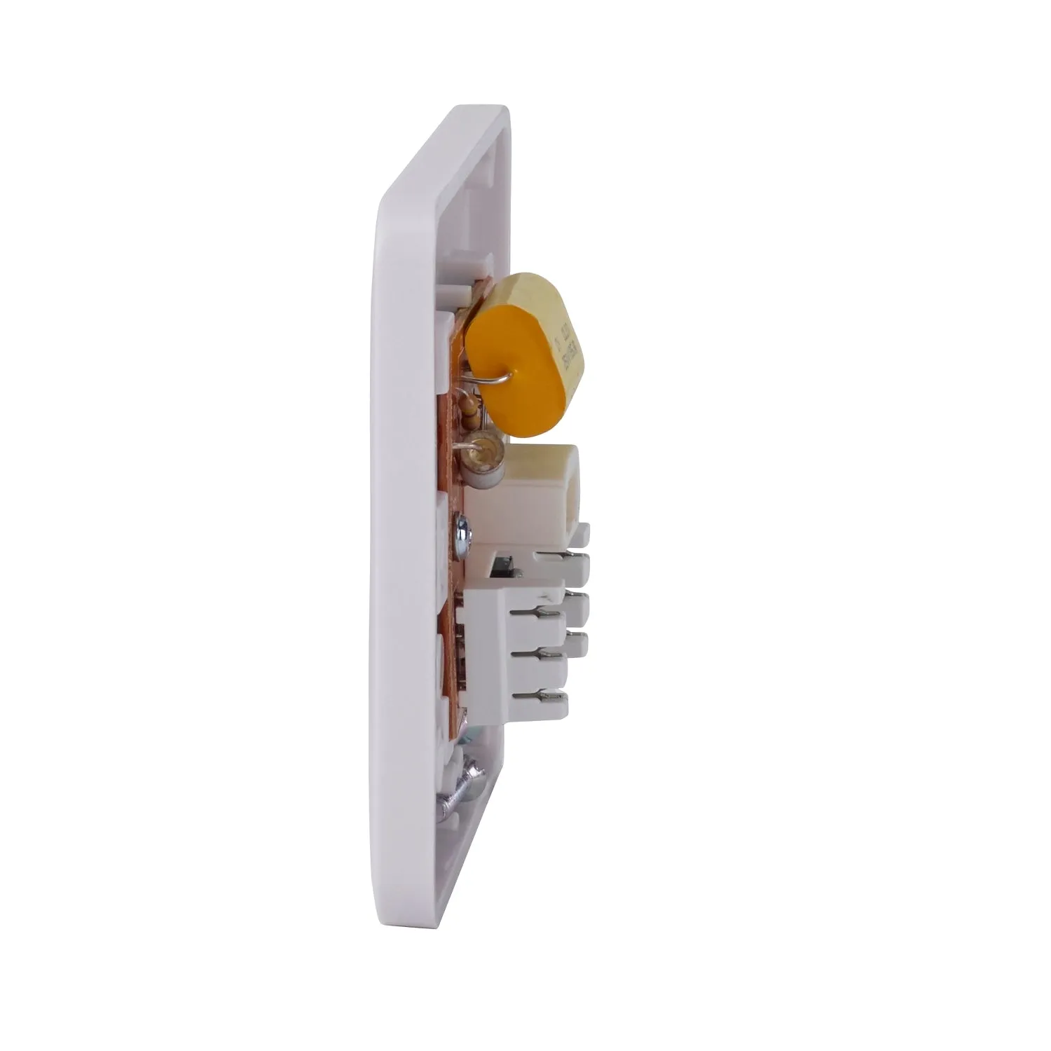 Schneider Electric GGBL7061 Lisse White Moulded BT Master Telephone Socket