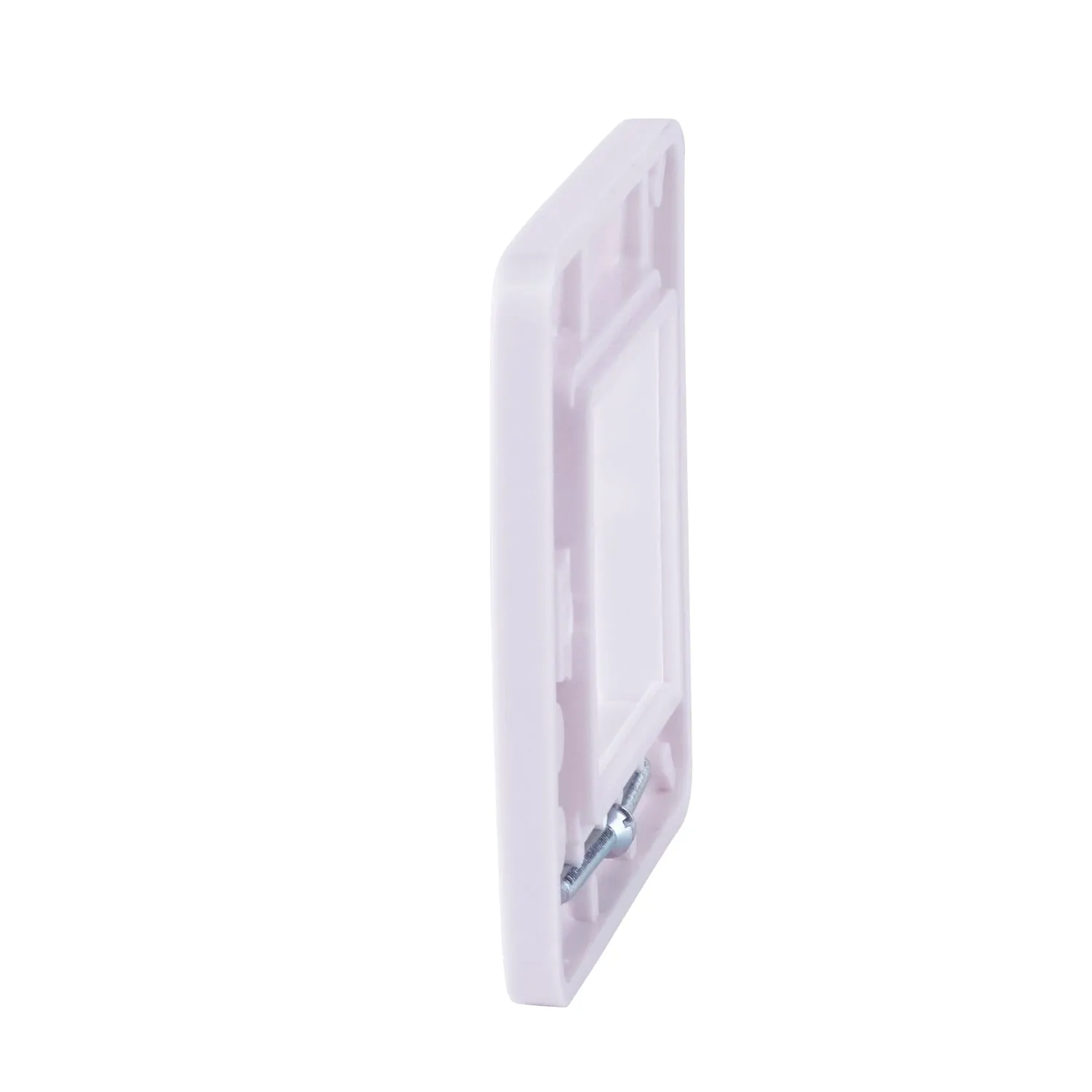 Schneider Electric GGBL8060 Lisse White Moulded 1G 2 Module Euro Plate