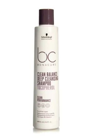SCHWARZKOPF BONACURE Clean Performance Clean Balance Deep Cleansing Shampoo