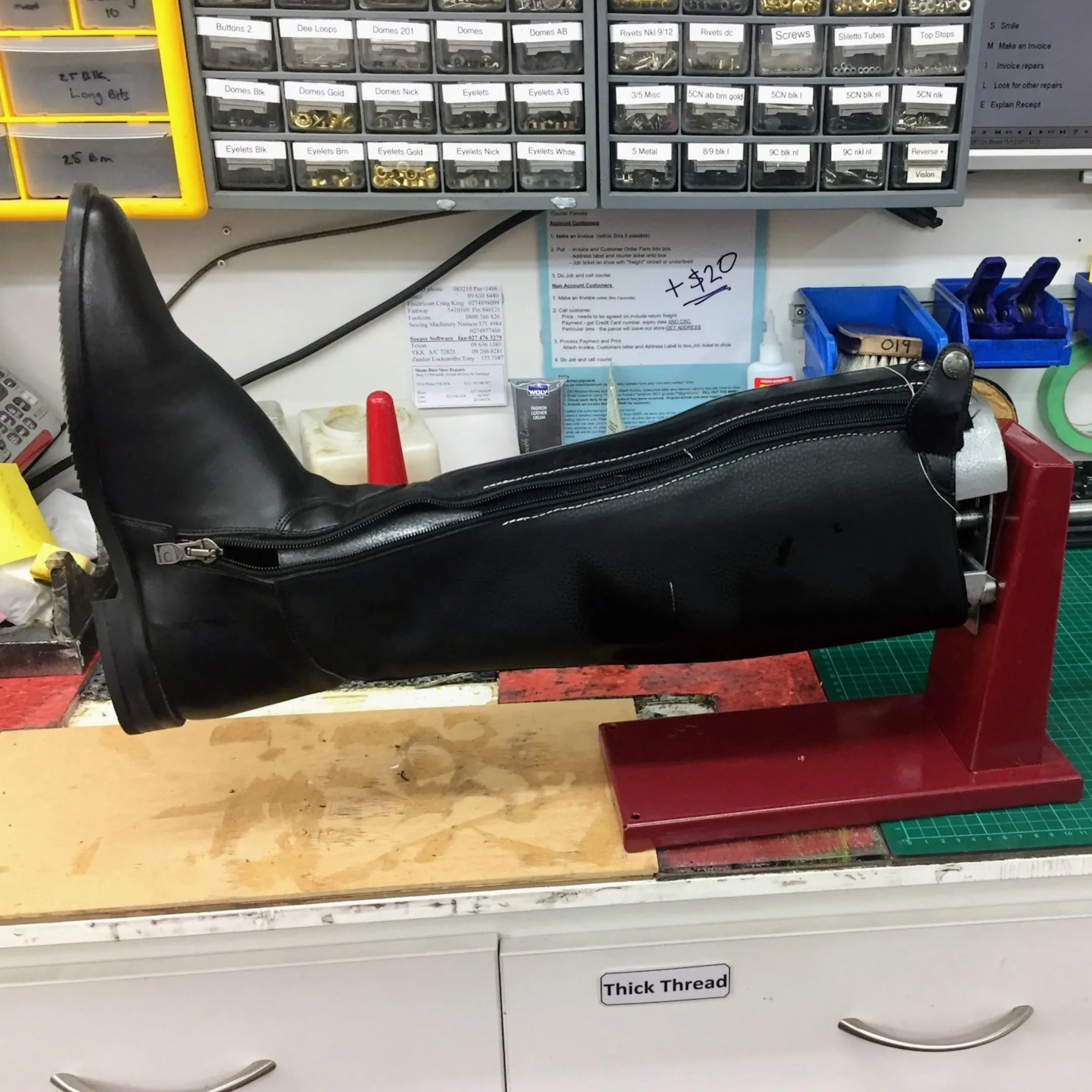 Shoe Stretching Restretch Service