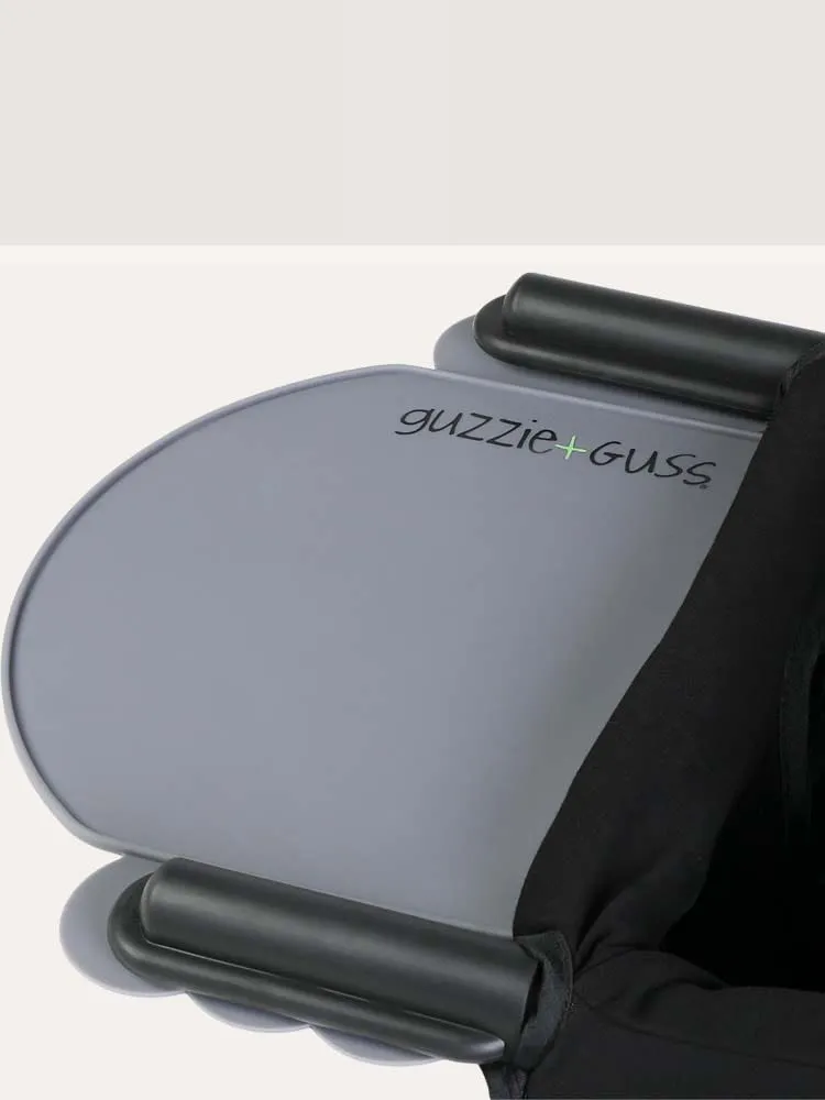 Silicone Placemat For Perch Hook On High Chair - Grey