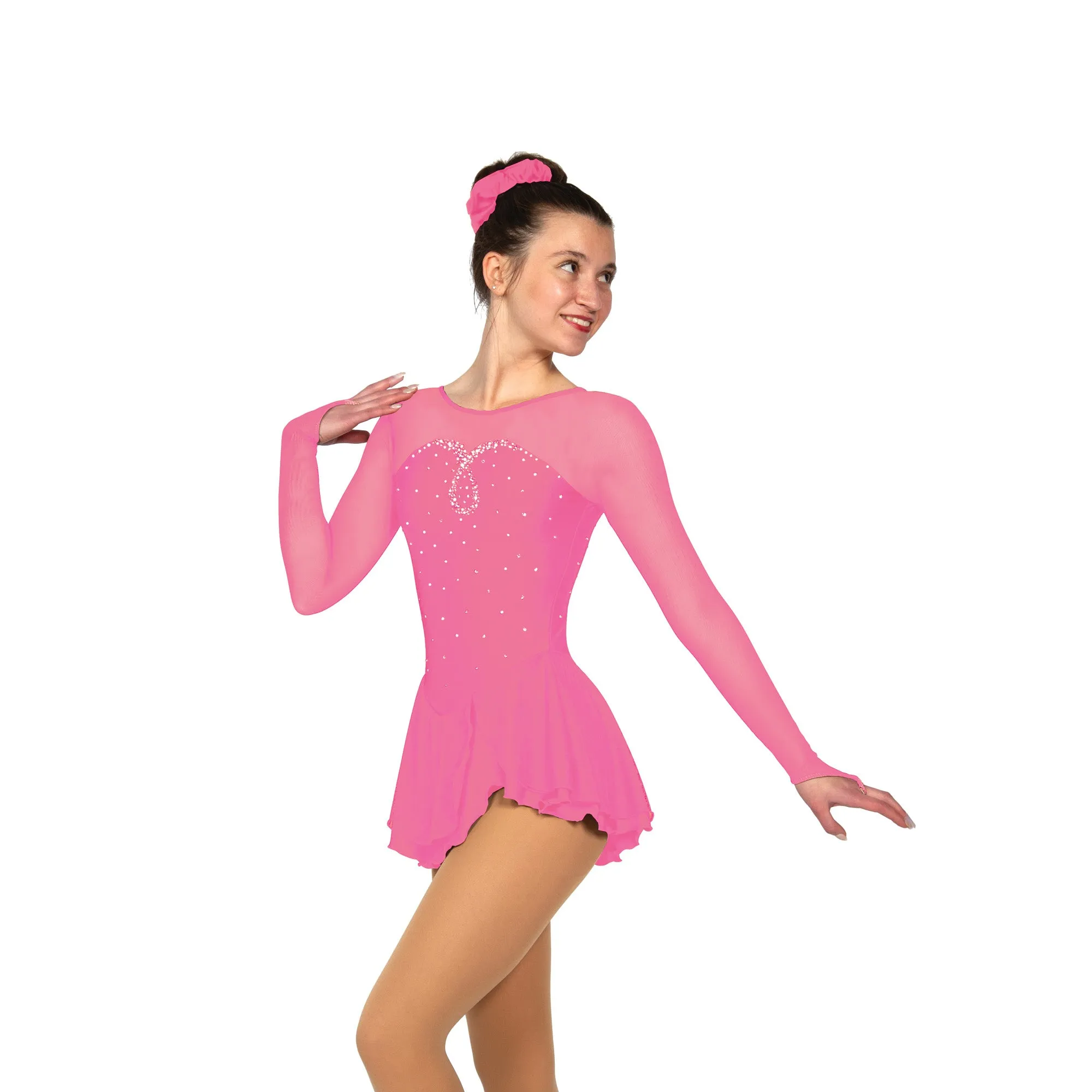 Solitaire Skatewear F22007S Sweetheart Dress: Super Crystals Version
