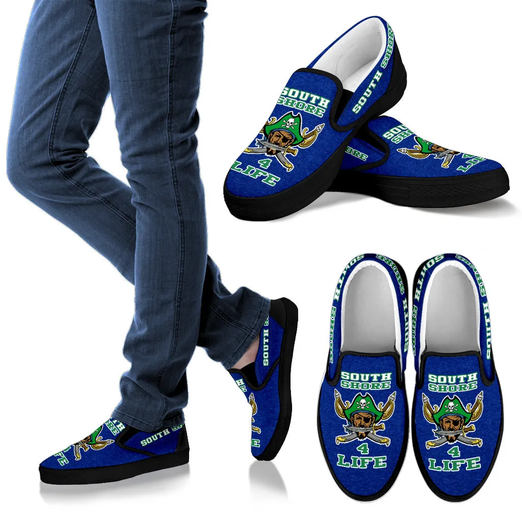 South Shore Men's-Slip on Canvas Shoe v4