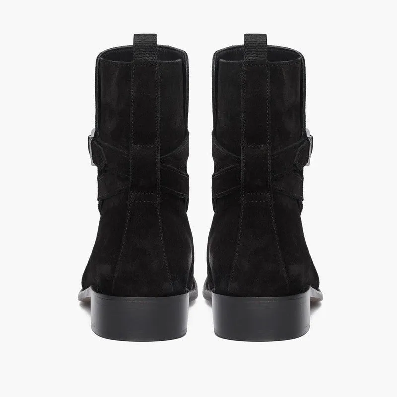 Sovereign Black Suede Boots
