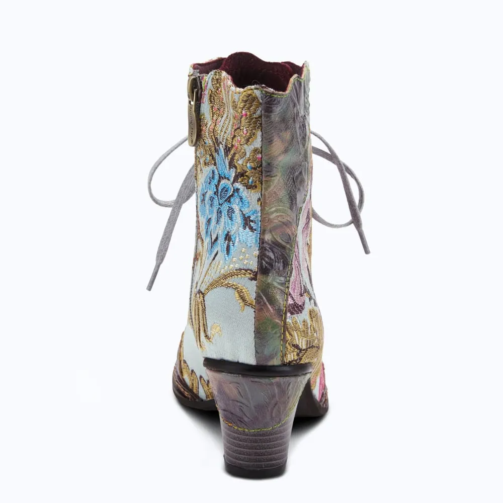 Spring Step Shoes L'Artiste Siren Women's Embroidered Multicolor Boots