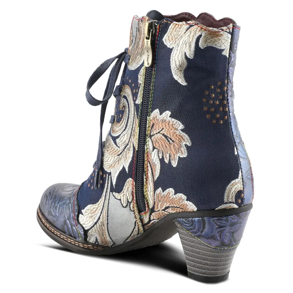 Spring Step Shoes L'Artiste Siren Women's Embroidered Multicolor Boots