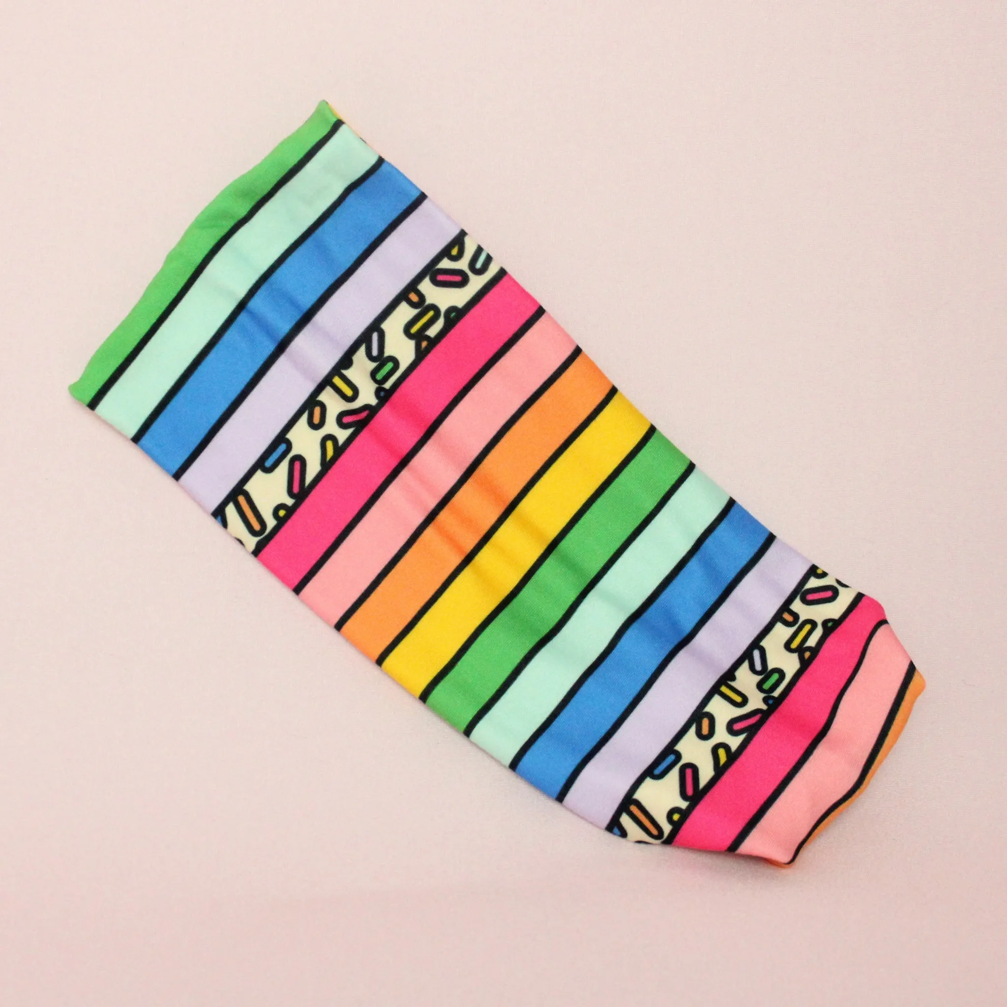 Sprinkle Stripes Stretch Headband