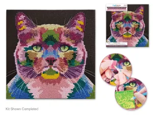 Stretch Artist Diamond Painting Canvas Kit: 7.9"x7.9" Primed Back-Stapled