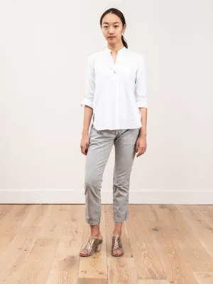 stretch cotton tunic