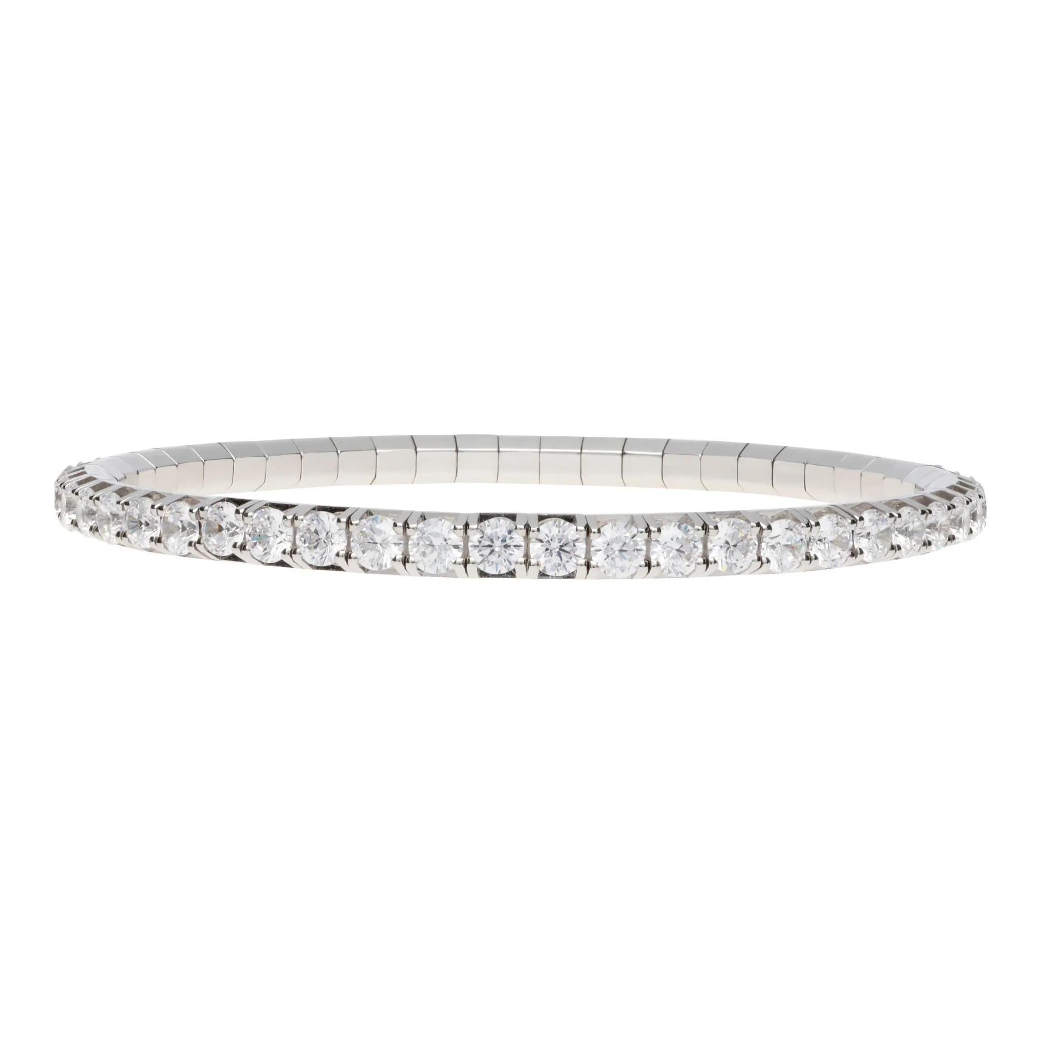Stretch Diamond Tennis Bracelet