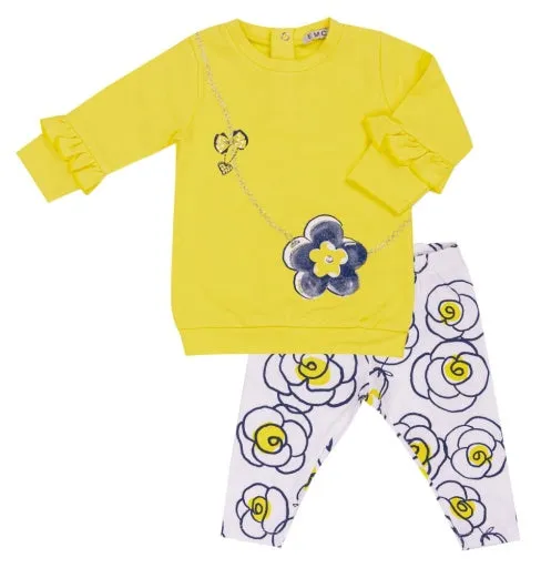 STRETCH FLEECE AND STRETCH JERSEY SET
