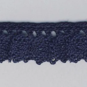 Stretch Torchon Lace #47 Night Blue