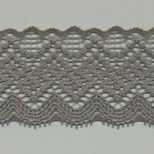 Stretch Trimming Lace #102 Carbon Gray