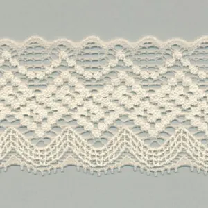 Stretch Trimming Lace #158 Milk