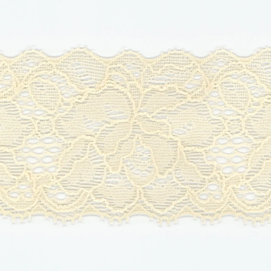 Stretch Trimming Lace #158 Milk
