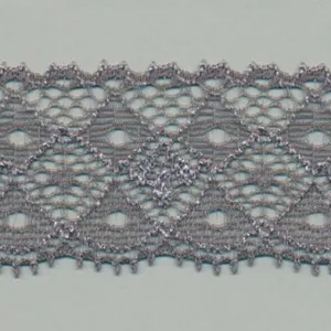 Stretch Trimming Lace #159 Medium Gray