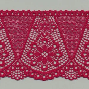 Stretch Trimming Lace #53 Rose Red