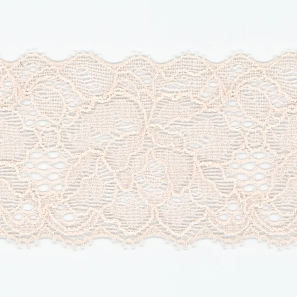 Stretch Trimming Lace #60 Marshmallow Pink