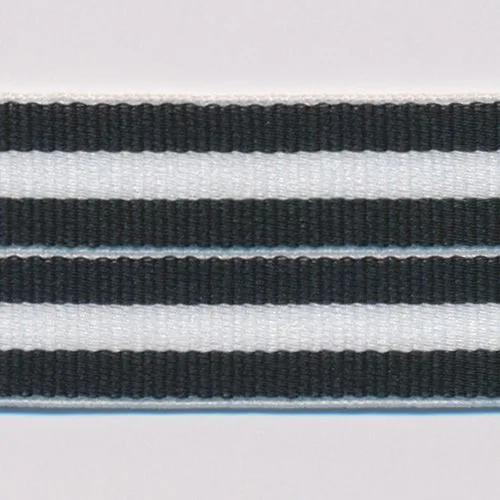 Stripe Stretch Tape #35 Black & White