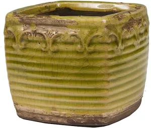 Swan Creek Vintage Square Pot Candle in Thai Pear