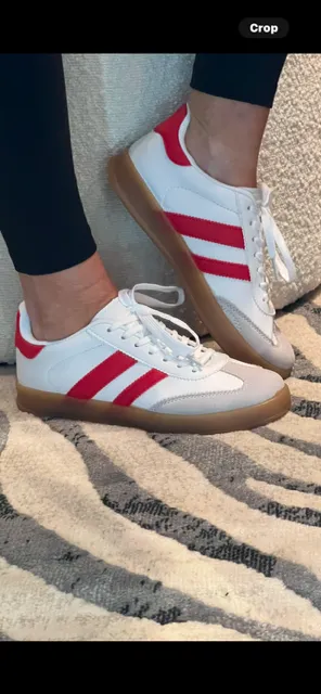 Take It Easy Sneakers White/Red