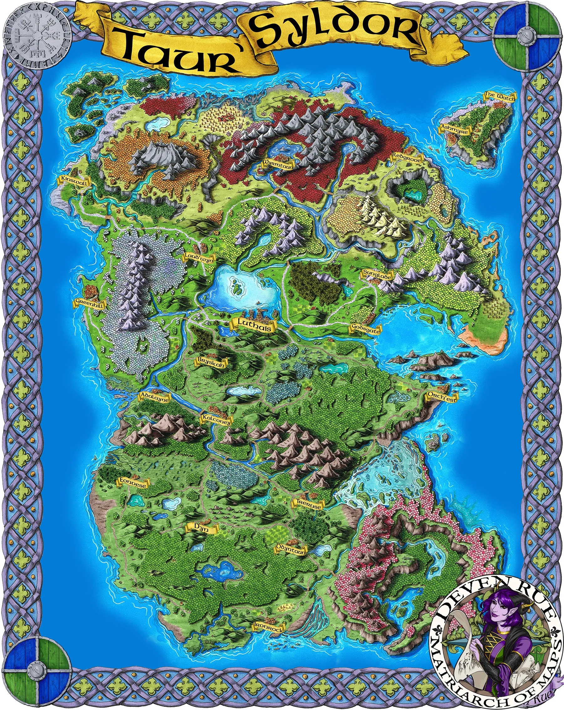Taur'Syldor Map