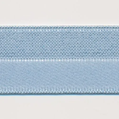 Thin Satin & Pile Stretch Binder #06 Sherbet Blue