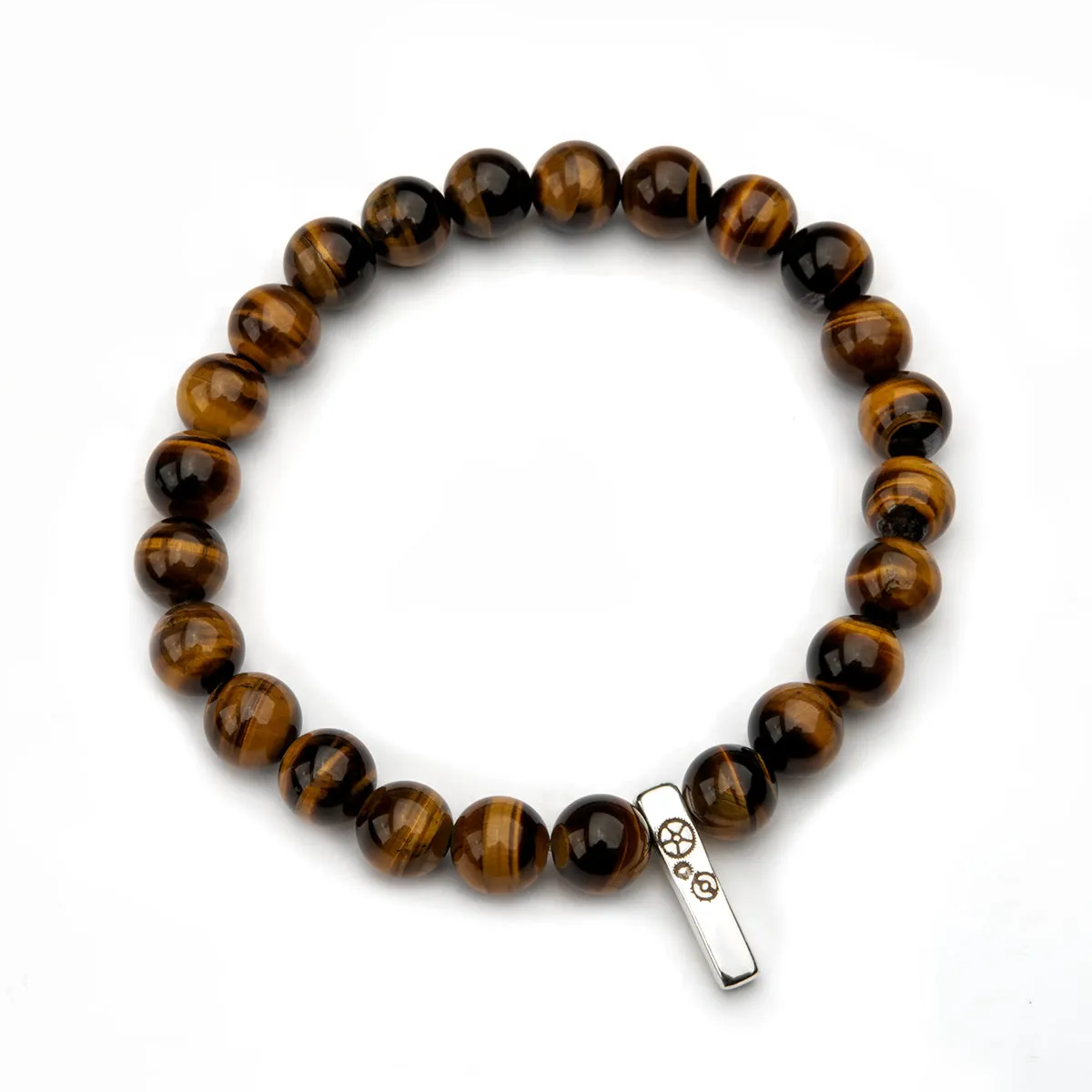 Tiger's Eye Baby Bar Stretch Bracelet