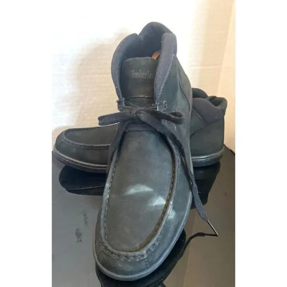 Timberland Boots Newmarket Cupsole Chukka Green Black Ankle Boots Size 12 M