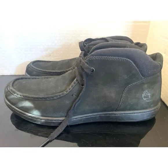 Timberland Boots Newmarket Cupsole Chukka Green Black Ankle Boots Size 12 M