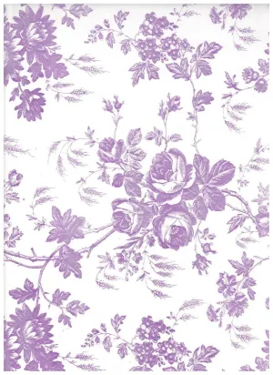 Toile Lavender Purple Contact Paper