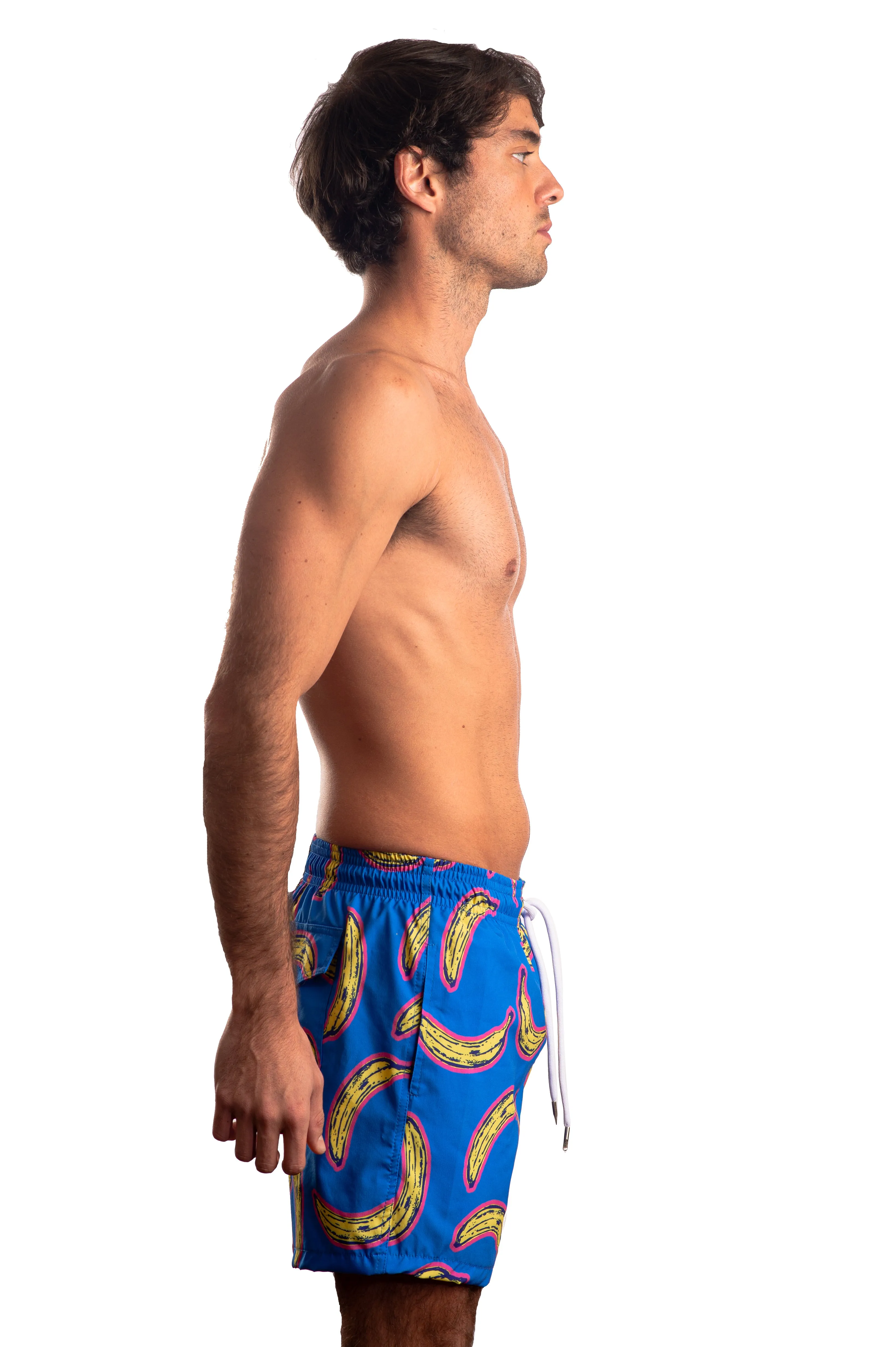 Traje de Baño con Estampado "Bananas" para Hombre - 4 Way Stretch