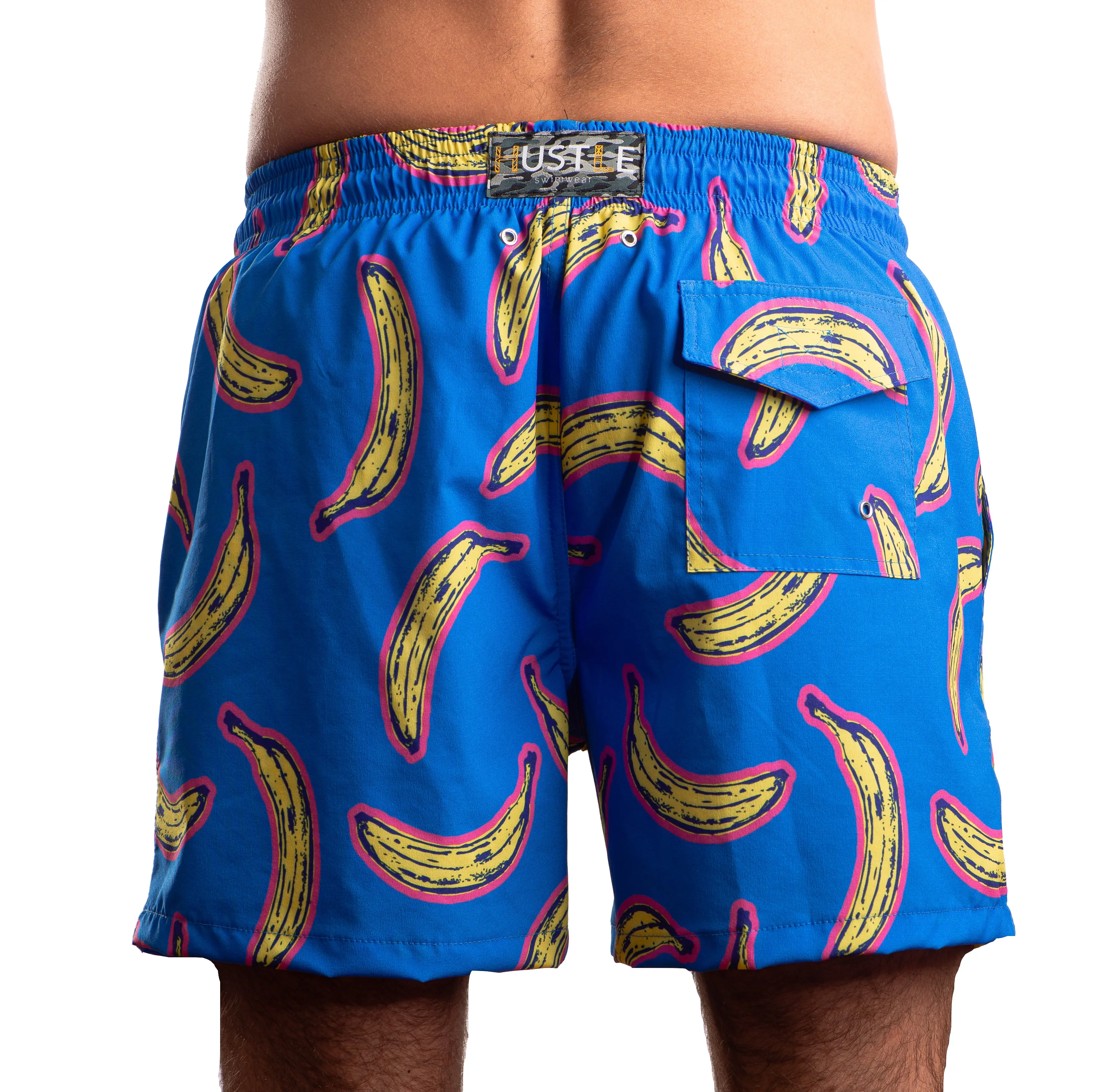 Traje de Baño con Estampado "Bananas" para Hombre - 4 Way Stretch