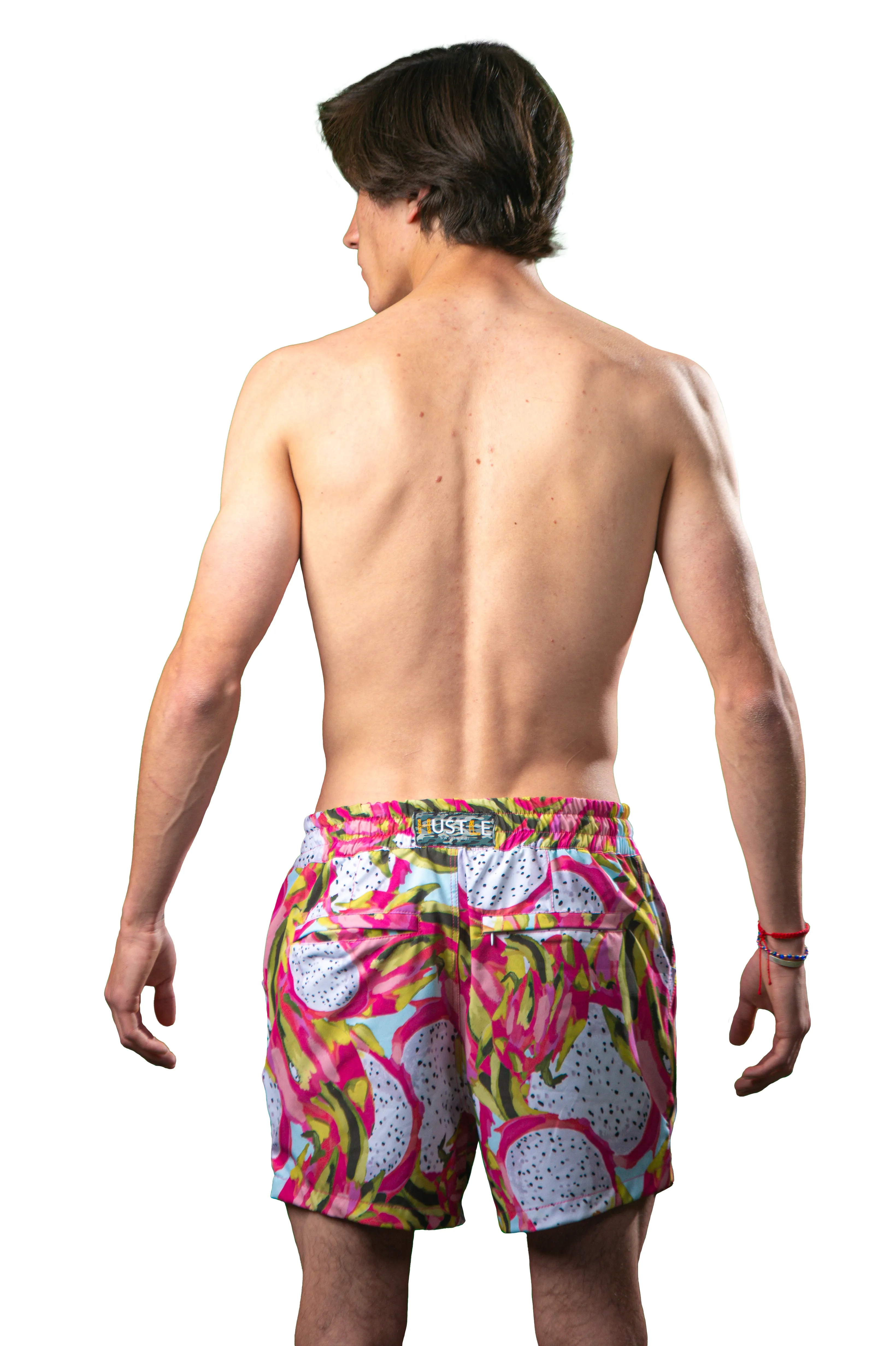Traje de Baño con Estampado "Pitahaya" para Hombre - 4 Way Stretch