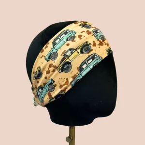 Two Trackin Bronco Stretch Headband