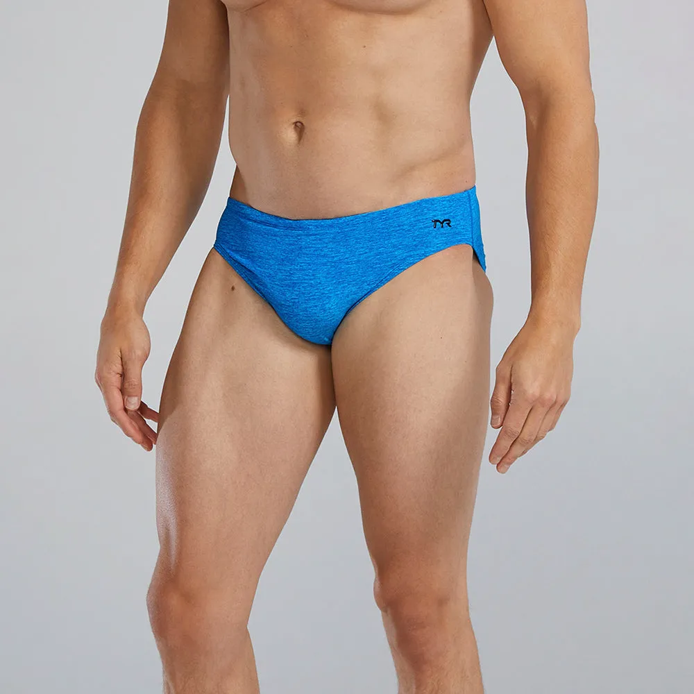TYR Lapped Blue Durafast Elite® Men's Brief