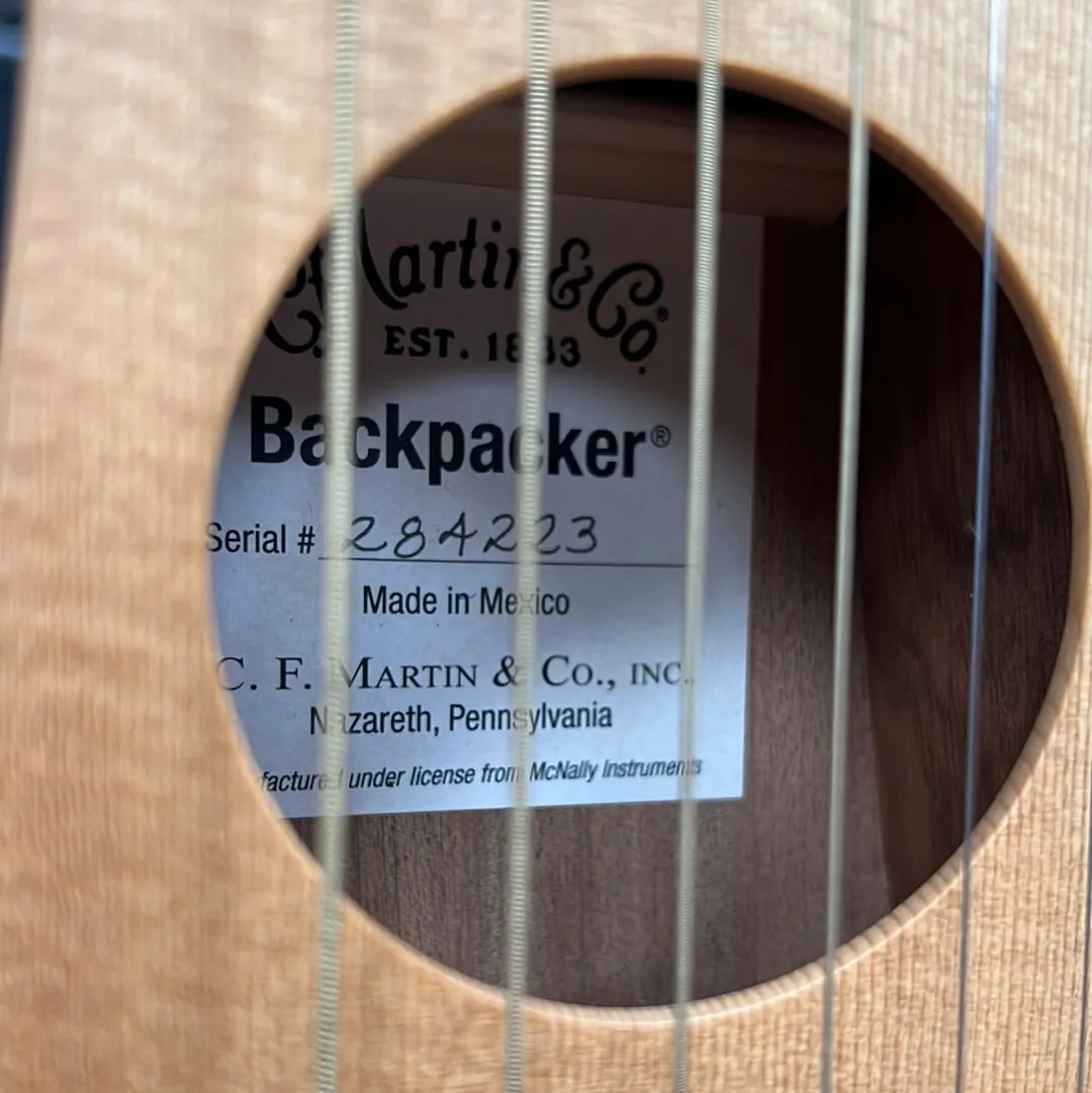 Used Martin Backpacker Travel Guitar w/ gigbag