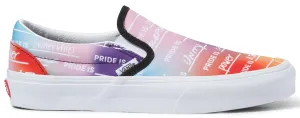 Vans Classic Slip-On Pride Rainbow/True White