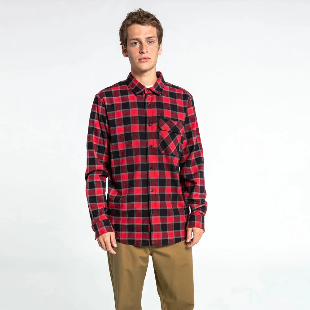Volcom Shadows Flannel Long Sleeve Shirt
