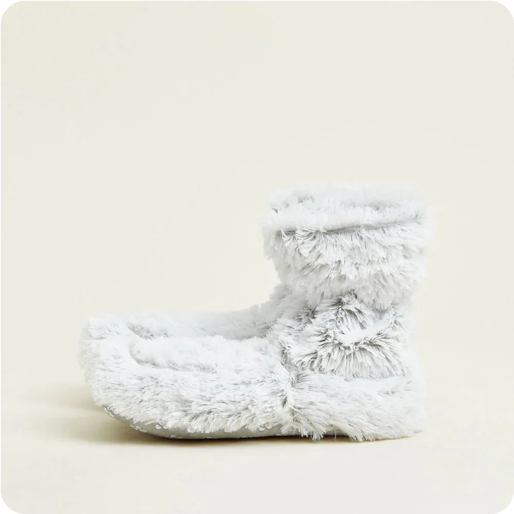 Warmies Marshmallow Grey Boots