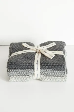 Washcloths - Lavette Grey