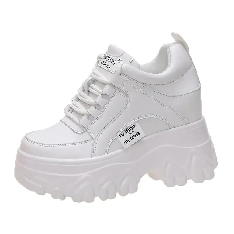 Wedge sneakers shoes for womens