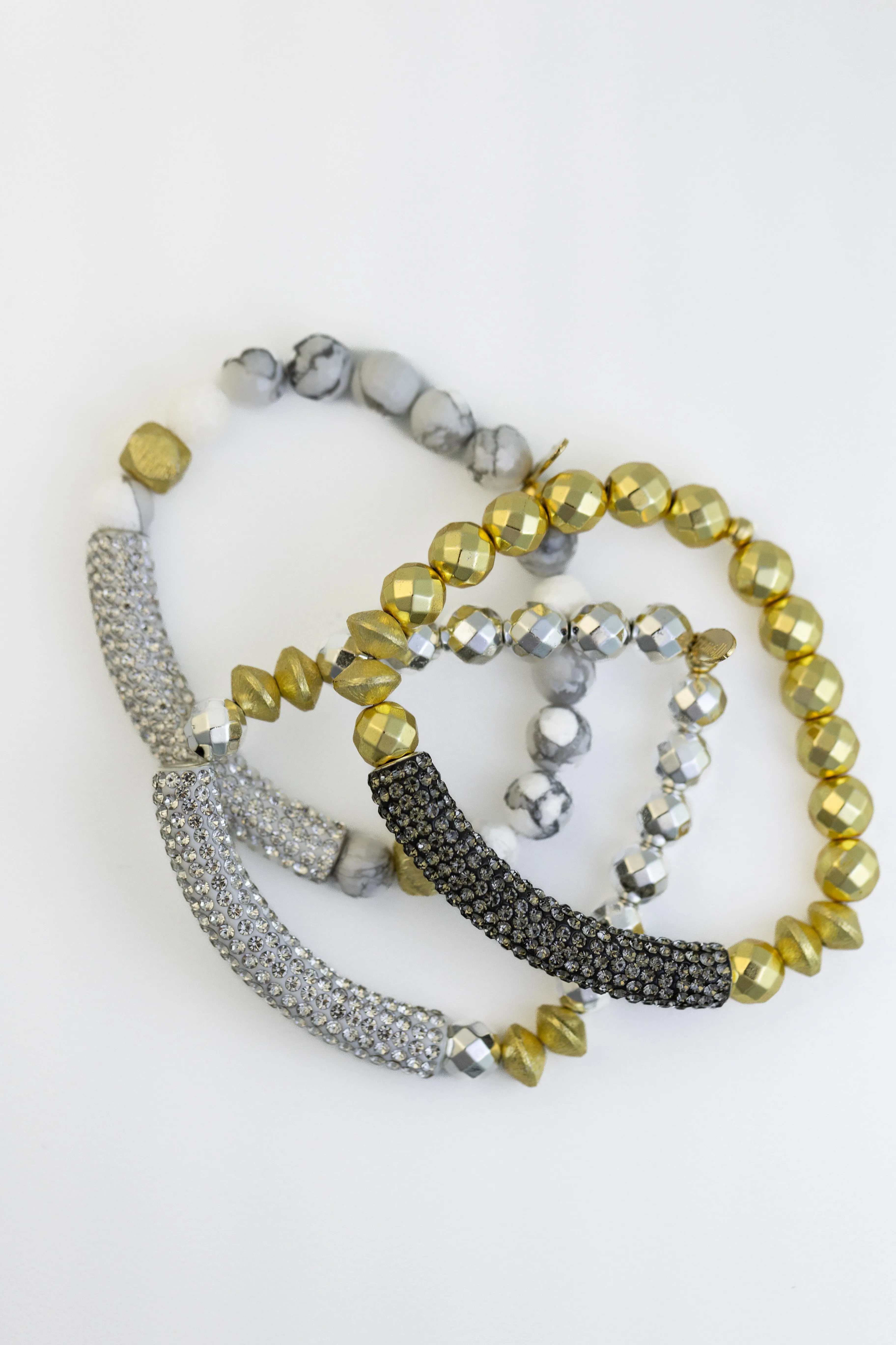 Wrist Candy Gold Silver Bracelet