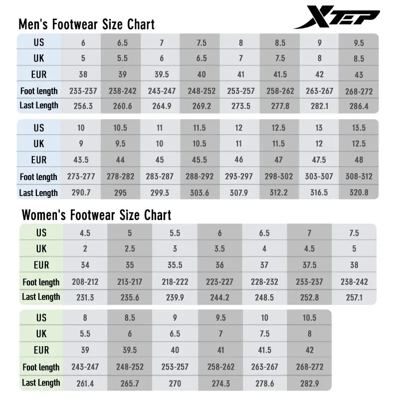 Xtep 2.0 Aero Running Shoes : Lightweight, Shock-Absorbing Sneakers for Speed & Comfort