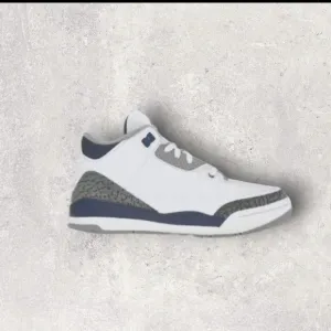 Youth Boys Air Jordan 3 Retro'Midnight Navy' (PS) Sneakers, Size 1Y