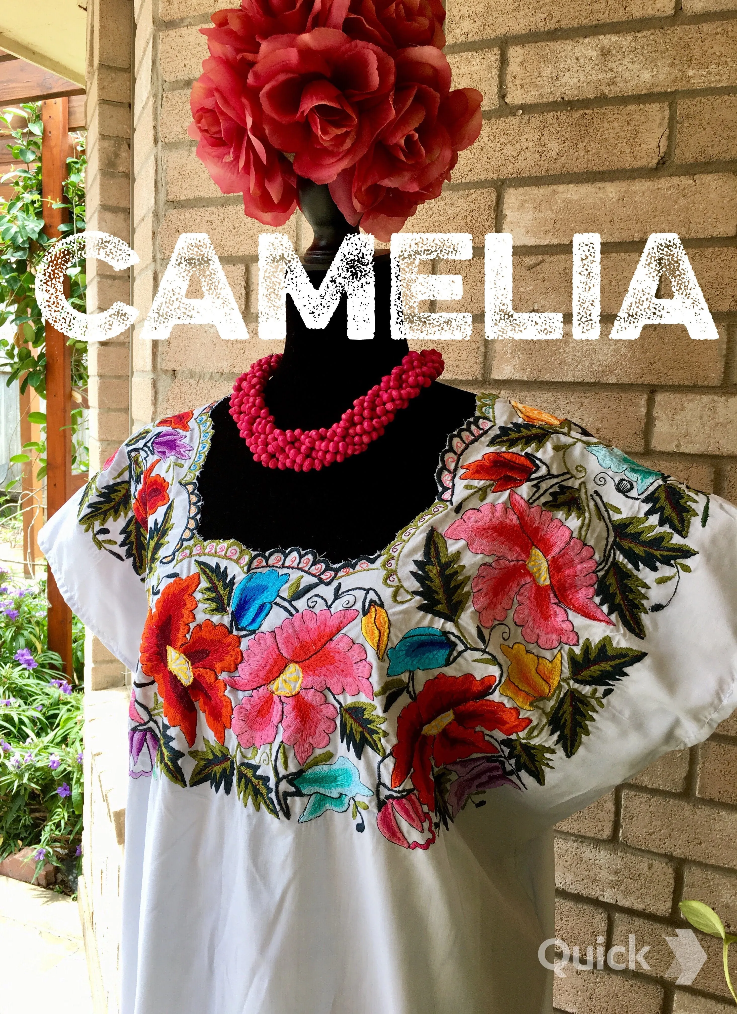 Yucatan Huipil Dress