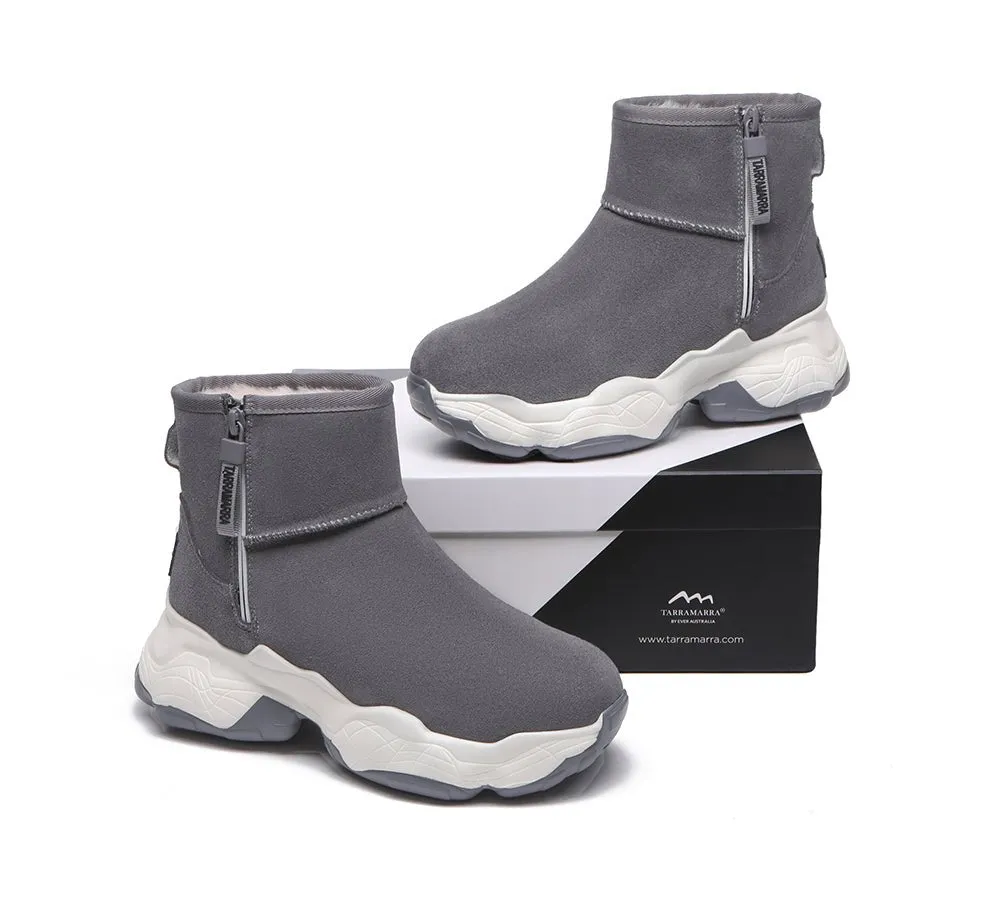 Zipper Ankle Boots Women Fronia