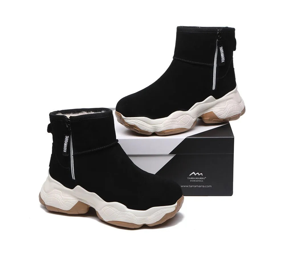 Zipper Ankle Boots Women Fronia