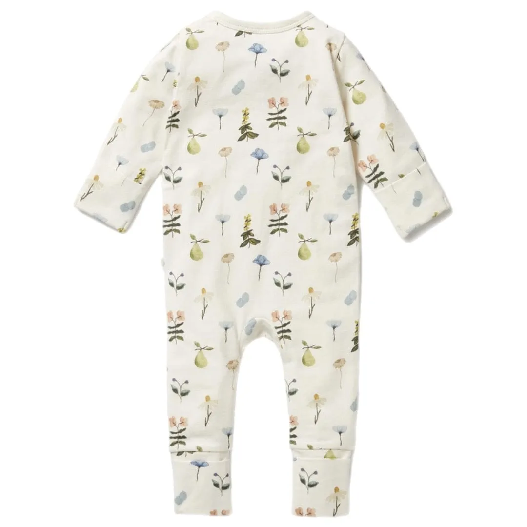 Zipsuit with Feet - Petit Garden